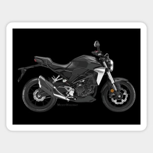 Honda CB300R 19 black, s Magnet